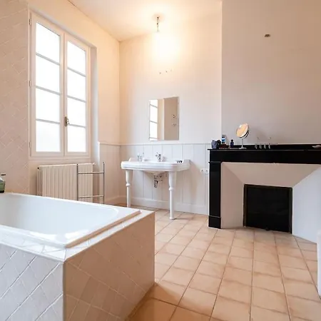 Ferienhaus Superbe Maison De Maitre Avec Terrasse Et Jardin *